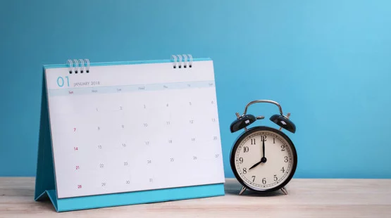 Calendar de birou personalizat